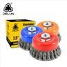 Knotted Circular Wire Wheel Brush